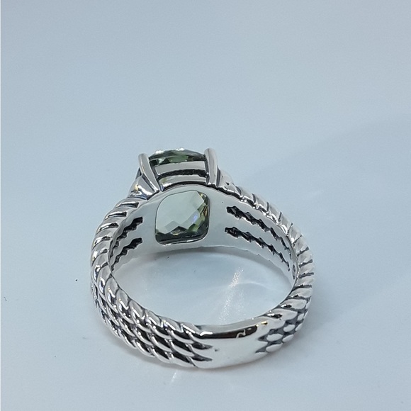 David Yurman Petite Wheaton Ring in Prasiolite - Picture 4 of 7